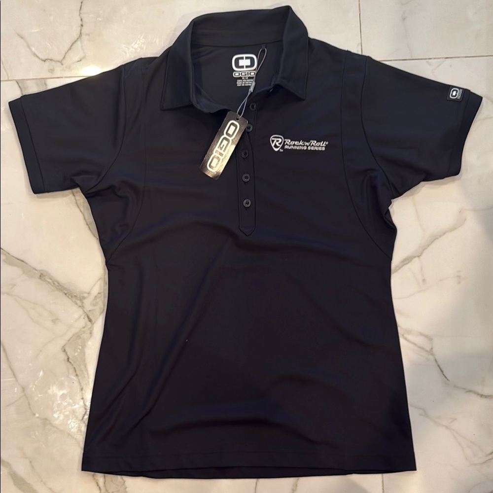 OGIO Black Rock ‘n’ Roll Running Series Polo Shirt